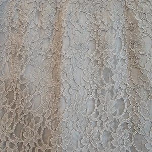 Laundry by Shelli Segal Grey Lace Skirt Size 4